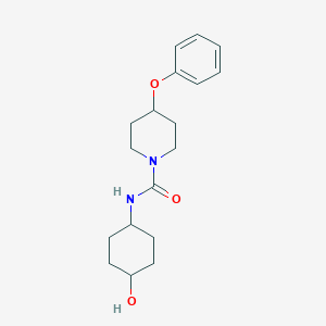 N-(4-hydroxycyclohexyl)-4-phenoxypiperidine-1-carboxamide