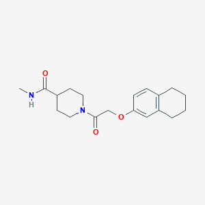 N-methyl-1-[2-(5,6,7,8-tetrahydronaphthalen-2-yloxy)acetyl]piperidine-4-carboxamide