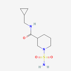 N-(cyclopropylmethyl)-1-sulfamoylpiperidine-3-carboxamide