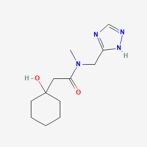 2-(1-hydroxycyclohexyl)-N-methyl-N-(1H-1,2,4-triazol-5-ylmethyl)acetamide