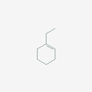 molecular formula C8H14 B074122 1-Ethylcyclohexene CAS No. 1453-24-3