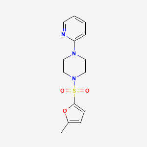 1-(5-Methylfuran-2-yl)sulfonyl-4-pyridin-2-ylpiperazine