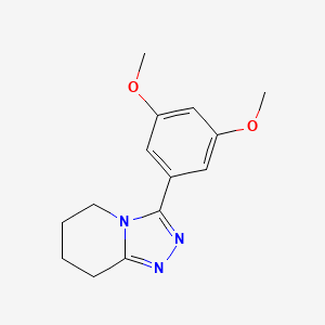 3-(3,5-Dimethoxyphenyl)-5,6,7,8-tetrahydro-[1,2,4]triazolo[4,3-a]pyridine