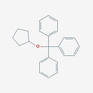 molecular formula C24H24O B074132 Ether, cyclopentyl trityl CAS No. 1241-40-3