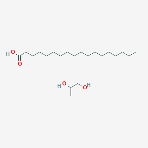 molecular formula C21H42O3 B074134 Propylene glycol monostearate CAS No. 1323-39-3