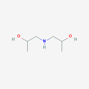 molecular formula C6H15NO2<br>(CH3CHOHCH2)2NH<br>C6H15NO2 B074135 Diisopropanolamine CAS No. 1335-54-2
