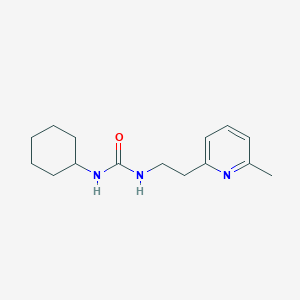 1-Cyclohexyl-3-[2-(6-methylpyridin-2-yl)ethyl]urea