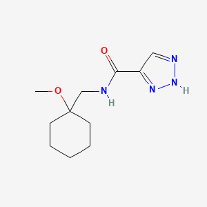 N-[(1-methoxycyclohexyl)methyl]-2H-triazole-4-carboxamide