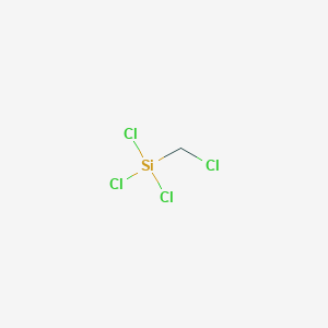 molecular formula CH2Cl4Si B074141 三氯(氯甲基)硅烷 CAS No. 1558-25-4