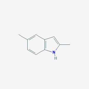 molecular formula C10H11N B074149 2,5-二甲基-1H-吲哚 CAS No. 1196-79-8