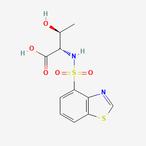 (2S,3S)-2-(1,3-benzothiazol-4-ylsulfonylamino)-3-hydroxybutanoic acid