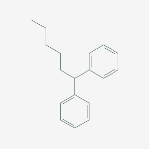 molecular formula C18H22 B074154 1,1-二苯己烷 CAS No. 1530-04-7