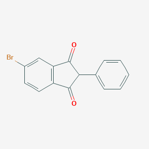 molecular formula C15H9BrO2 B074158 Isobromindione CAS No. 1470-35-5