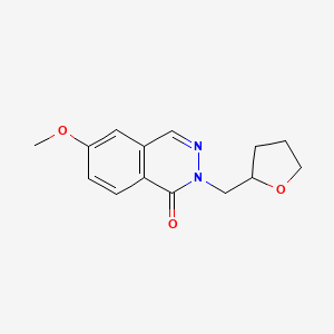 6-Methoxy-2-(oxolan-2-ylmethyl)phthalazin-1-one