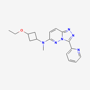 N-(3-ethoxycyclobutyl)-N-methyl-3-pyridin-2-yl-[1,2,4]triazolo[4,3-b]pyridazin-6-amine