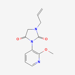 3-(2-Methoxypyridin-3-yl)-1-prop-2-enylimidazolidine-2,4-dione