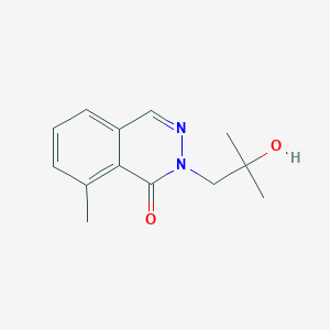 2-(2-Hydroxy-2-methylpropyl)-8-methylphthalazin-1-one