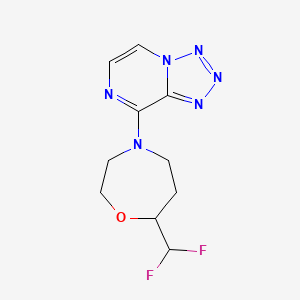 7-(Difluoromethyl)-4-(tetrazolo[1,5-a]pyrazin-8-yl)-1,4-oxazepane