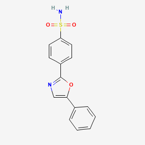 4-(5-Phenyl-1,3-oxazol-2-yl)benzenesulfonamide