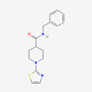 N-benzyl-1-(1,3-thiazol-2-yl)piperidine-4-carboxamide