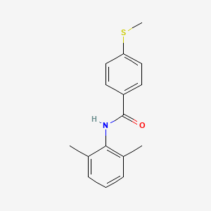 N-(2,6-dimethylphenyl)-4-(methylthio)benzamide