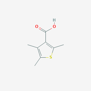 molecular formula C8H10O2S B7418833 Trimethylthiophene-3-carboxylic acid 