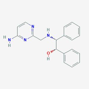 (1S,2R)-2-[(4-aminopyrimidin-2-yl)methylamino]-1,2-diphenylethanol