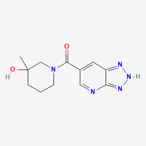 (3-hydroxy-3-methylpiperidin-1-yl)-(2H-triazolo[4,5-b]pyridin-6-yl)methanone