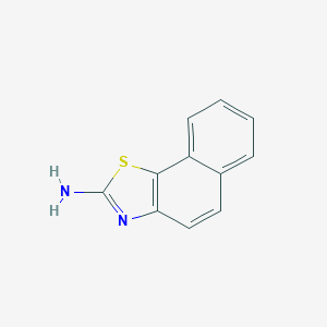 molecular formula C11H8N2S B074196 萘并[2,1-d]噻唑-2-胺 CAS No. 1203-55-0