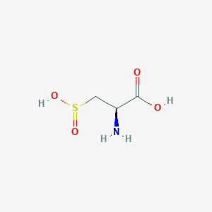 molecular formula C3H7NO4S B074197 L-半胱氨酸亚磺酸 CAS No. 1115-65-7