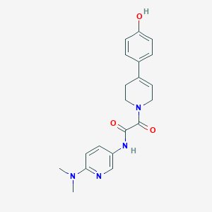 N-[6-(dimethylamino)pyridin-3-yl]-2-[4-(4-hydroxyphenyl)-3,6-dihydro-2H-pyridin-1-yl]-2-oxoacetamide