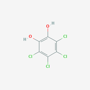 molecular formula C6H2Cl4O2 B074200 四氯邻苯二酚 CAS No. 1198-55-6