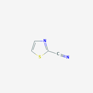 molecular formula C4H2N2S B074202 2-氰基噻唑 CAS No. 1452-16-0