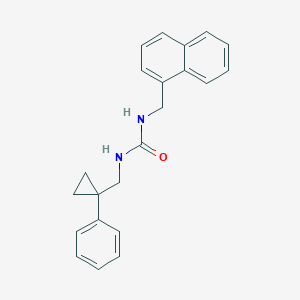 1-(Naphthalen-1-ylmethyl)-3-[(1-phenylcyclopropyl)methyl]urea