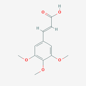 molecular formula C12H14O5 B074204 3,4,5-三甲氧基肉桂酸 CAS No. 20329-98-0