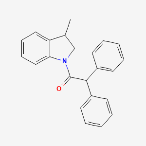 1-(3-Methyl-2,3-dihydroindol-1-yl)-2,2-diphenylethanone