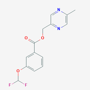 (5-Methylpyrazin-2-yl)methyl 3-(difluoromethoxy)benzoate