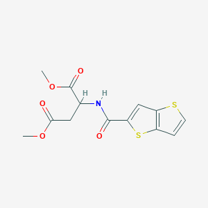 Dimethyl 2-(thieno[3,2-b]thiophene-5-carbonylamino)butanedioate