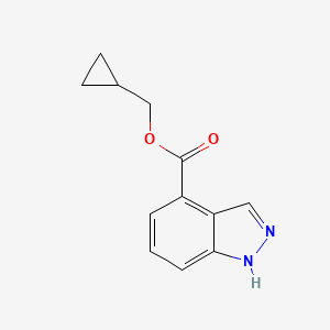 cyclopropylmethyl 1H-indazole-4-carboxylate