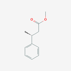 molecular formula C11H14O2 B074226 甲基（R）-3-苯基丁酸 CAS No. 1472-07-7