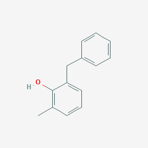 B074232 2-Benzyl-6-methylphenol CAS No. 1330-62-7