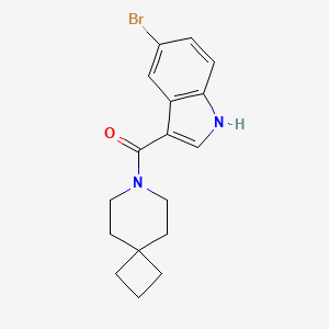 7-azaspiro[3.5]nonan-7-yl-(5-bromo-1H-indol-3-yl)methanone