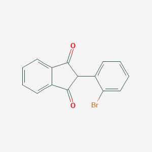 B074244 2-(2-Bromophenyl)indane-1,3-dione CAS No. 1470-41-3