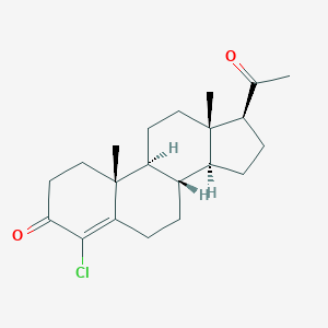 molecular formula C21H29ClO2 B074245 4-氯孕酮 CAS No. 1164-81-4