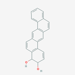 B074250 3,4-Dihydrodibenz(a,h)anthracene-3,4-diol CAS No. 1421-83-6