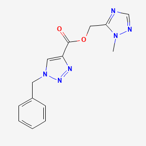 (2-Methyl-1,2,4-triazol-3-yl)methyl 1-benzyltriazole-4-carboxylate