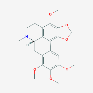 molecular formula C22H25NO6 B074258 白木香宁 CAS No. 1358-96-9