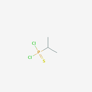 molecular formula C3H7Cl2PS B074259 异丙基膦硫代二氯 CAS No. 1498-60-8