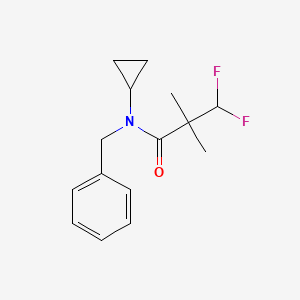 N-benzyl-N-cyclopropyl-3,3-difluoro-2,2-dimethylpropanamide