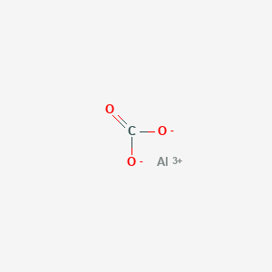 molecular formula C3H3AlO9 B074276 碱式碳酸铝 CAS No. 1339-92-0
